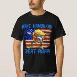 T-shirt Rendre la grandeur d'Hanoukka à nouveau drôle Chan<br><div class="desc">Rendre la grandeur d'Hanoukka à nouveau drôle Chanukah</div>