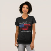 T-shirt Rendre la liberté d'expression à nouveau : conserv (Devant entier)