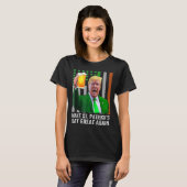 T-shirt Rendre la Saint-Patrick plus belle encore Drapeau (Devant entier)