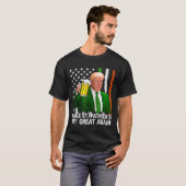 T-shirt Rendre la Saint-Patrick plus belle encore Drapeau (Devant entier)