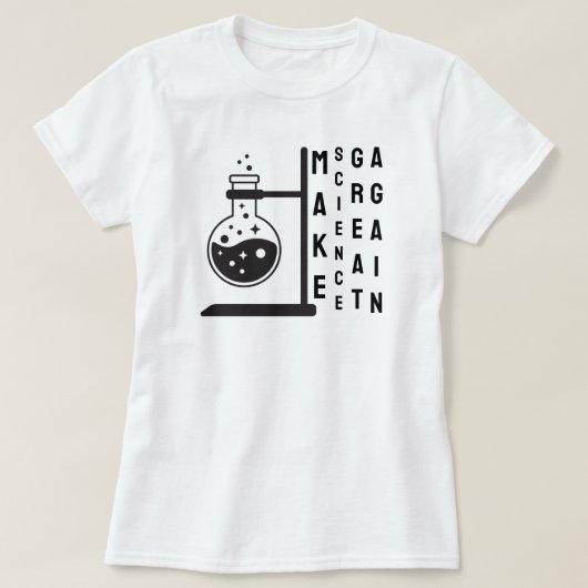 T-shirt Rendre la science (Design devant)