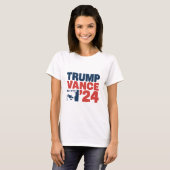 T-shirt Rendre l'Amérique en sécurité Trump Vance 2024 MAG (Devant entier)