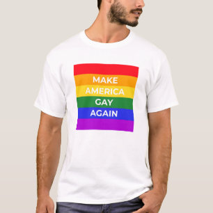 T-shirt Rendre l'Amérique gay
