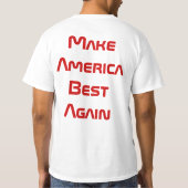 T-shirt Rendre l'Amérique grande (Dos)