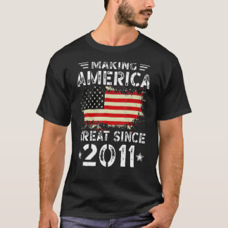 T-shirt Rendre l'Amérique grande depuis 2011 États-Unis Dr