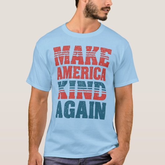 T-SHIRT RENDRE L'AMÉRIQUE SORTE (Devant)