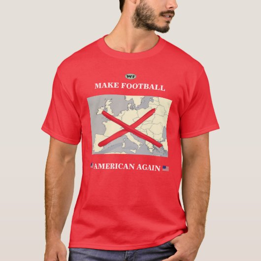 T-shirt Rendre le football américain (Devant)