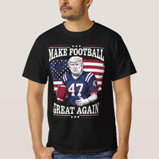 T-shirt Rendre le football génial à nouveau drapeau vintag
