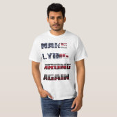 T-shirt Rendre le mensonge incorrect (Devant entier)