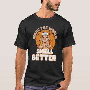 T-shirt Rendre Le Monde Meilleur Odeur Boulangerie Dessert