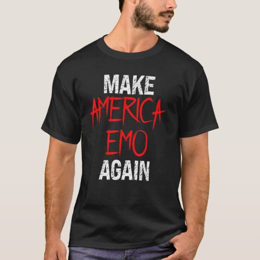 T-shirt Rendre l'Emo américain caractéristique Emo (Devant)