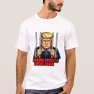 T-shirt Rendre les Arrestations Géniales à Nouveau - Tee S