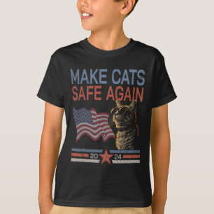 T-shirt Rendre les chats en sécurité à nouveau Chemise Drô