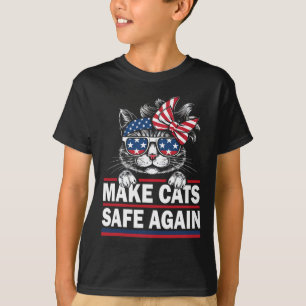 T-shirt Rendre les chats en sécurité à nouveau Drôle Amour