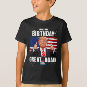 T-shirt Rendre ma grandeur d'anniversaire, Trump Fan Anniv