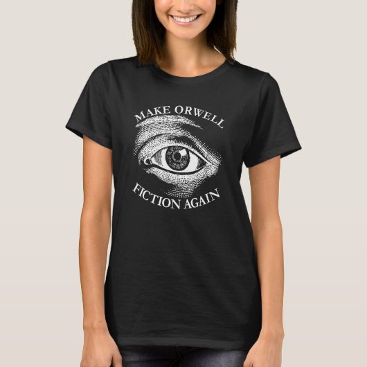 T-shirt Rendre Orwell fiction Libertarien Orwellien 19 (Devant)