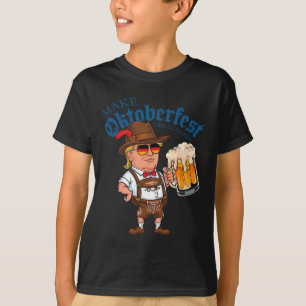 T-shirt Rendre sa beauté amusante Trump Drink Beer Festiva
