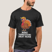 T-shirt Rendre Thanksgiving super encore drôle Trump cheve (Devant)