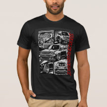Renegade Widebody Turbo Comic Graphique Écrasé