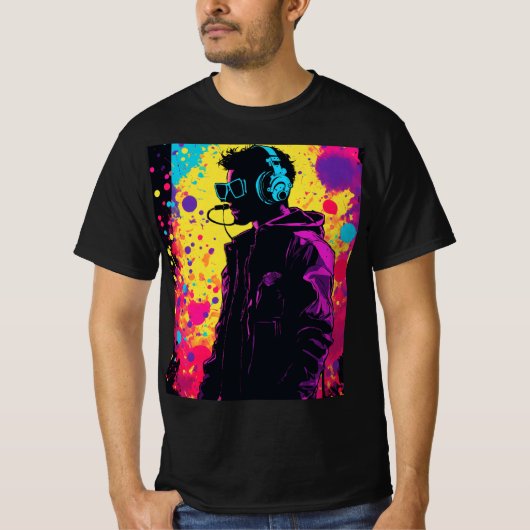 T-shirt Renégat de la Rave Rétro (Devant)