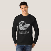 T-shirt Renewable Power Earth Day Clean Wave Energy (Devant entier)