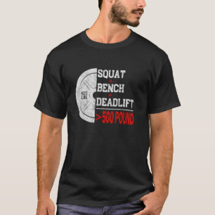 T-shirt Renforcement de la force de Powerlifting Squat Dea