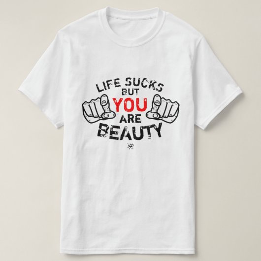 T-shirt Renforcement de l'estime de soi (Design devant)