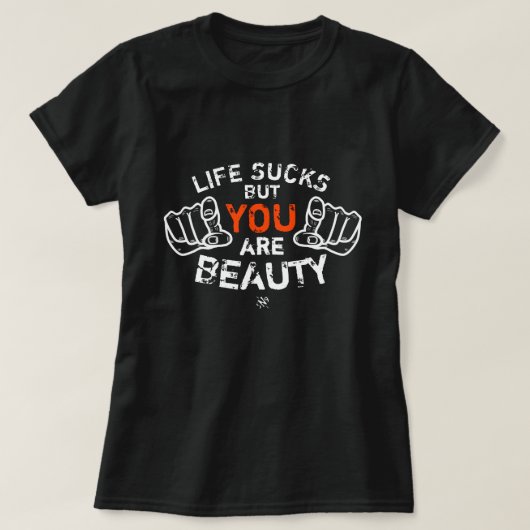 T-shirt Renforcement de l'estime de soi (Design devant)