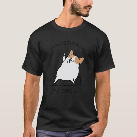 T-shirt Renforcement de mon Coregi drôle d'ami (Devant)