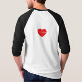 T-shirt RENIFLEZ le coeur - Frenchie (Dos)