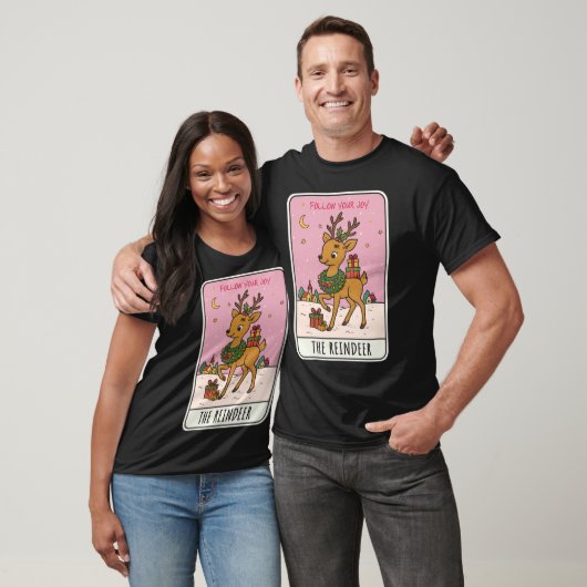 T-shirt Renne de Noël (Unisexe)