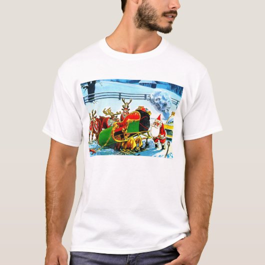 T-SHIRT RENNE DE NOËL (Devant)