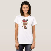 T-shirt Renne de Rudy avec Bells (Devant entier)