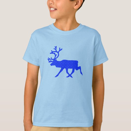T-shirt Renne flocon de neige (Devant)