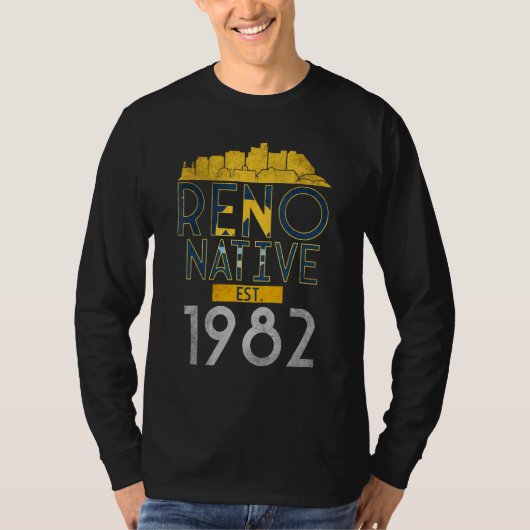 T-shirt Reno Native Est. 1982 (Devant)