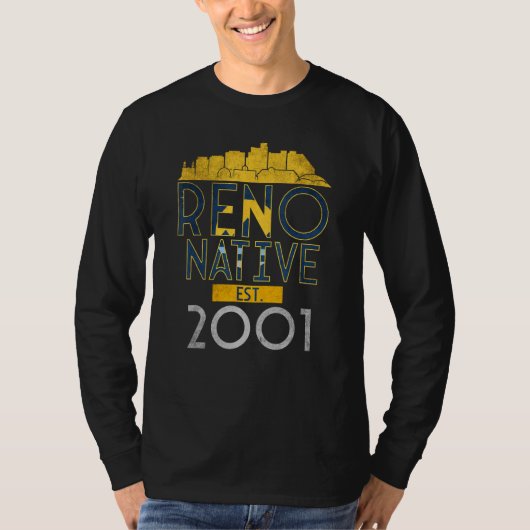 T-shirt Reno Native Est. 2001 (Devant)