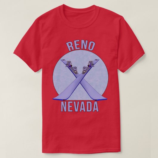 T-shirt Reno Nevada (Design devant)