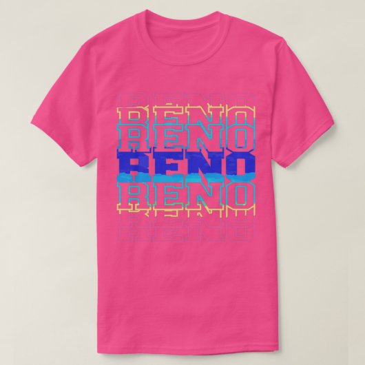 T-shirt Reno Nevada (Design devant)