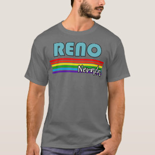 T-shirt Reno Nevada Pride Reno LGBT Don de soutien LGBTQ