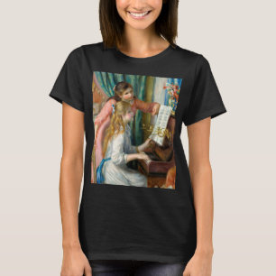 T-shirt Renoir Girls at the Piano Impressionism Painting