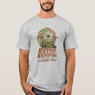 T-shirt Rénovation Rétro Vibrante Années 80 90 Y2K Esthéti