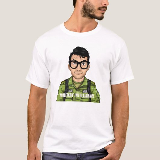 T-shirt renseignement militaire (Devant)