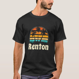 T-shirt Renton Washington Beach Wa Beach Bum Us Cities Sum