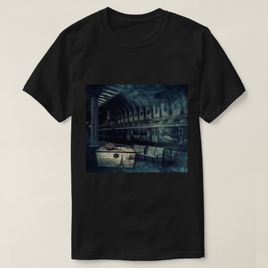 T-shirt Rentrez chez vous sur le long chemin (Design devant)