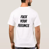T-shirt 'renverser tes sentiments' (Dos)