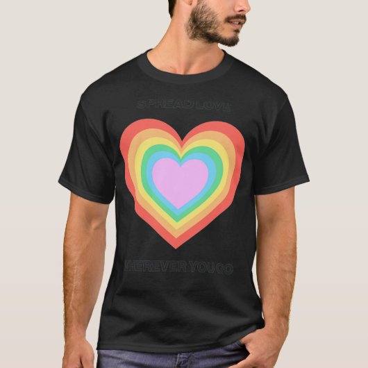 T-shirt Répandre l'amour (Devant)