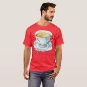 T-shirt Répandre le Thé (Devant entier)