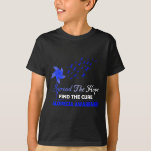 T-SHIRT RÉPANDRE L'ESPOIR DE SENSIBILISATION ALOPÉCIENNE