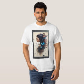 T-shirt Répandre vos ailes" -Tshirt Papillon Inspirationne (Devant entier)