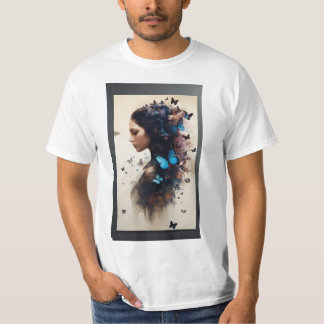 T-shirt Répandre vos ailes" -Tshirt Papillon Inspirationne